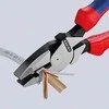 universalios replės, amerikietiško tipo replės, "Lineman's" 240mm Knipex [09 02 240]