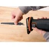 Black &amp; Decker Juodas &amp; Decker akumuliatorinė pilarka szablowa 18V Li-lon Juodas+DECKER [BDCR18M1-QW] 4,0Ah