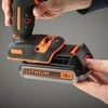 Black &amp; Decker BD suktuvas UDAR.18V/2x2,0Ah/WALIZKA 40/17,5Nm