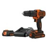 Black &amp; Decker BD suktuvas UDAR.18V/2x2,0Ah/WALIZKA 40/17,5Nm