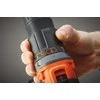 Black &amp; Decker Akumuliatorinis suktuvas-gręžtuvas 18V Ličio jonų + 400mA įkroviklis + 1 akumuliatorius + lagaminas
