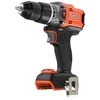 Black &amp; Decker Rinkinys COMBO: wiertarko-wkrętarka smūginis 18 V + kampinis šlifuoklis 115 mm 18 V , 2 Ah i 4 Ah, Juodas &amp; Decker [BCK24D1M1SB-QW] + bidon Dovana