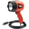 Black &amp; Decker Halogeninė lempa, maitinama iš cigarečių degiklio lizdo, 12 V, Juodas+DECKER [BDSL300-XJ]