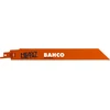 Bahco Tiesinio pjūklo geležtės Sandflex Bi-Metal 228mm*0,9mm HST 18TPI, sunkiajam metalui 5vnt
