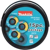 MAKITA LAMELEŠINIS ŠLIFAVIMO DISKAS RINKINYS 15vnt P40/P60/P80 KAUPELIS