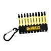 DeWalt Sukimo antgalių rinkinys 1/4" Flextorq 10 vnt. 57mm