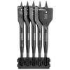 Plunksninių grąžtų rinkinys medienai DeWalt DT70832-QZ; 18-32 mm; 5 vnt.
