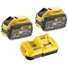 Priedų rinkinys DeWALT DCB118; 18 V; 2x9,0 Ah + pakrovėjas DCB547
