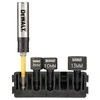 Sukimo galvučių komplektas DeWalt DT70826-QZ; 8-13 mm; 3 vnt. + magnetinis laikiklis