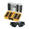 Sukimo antgalių komplektas DeWalt DT70703-QZ; 47 vnt. + akiniai nuo saulės