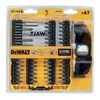 Sukimo antgalių komplektas DeWalt DT70703-QZ; 47 vnt. + akiniai nuo saulės