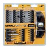 Sukimo antgalių komplektas DeWalt DT70704-QZ; 47 vnt. + akiniai nuo saulės