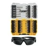 Sukimo antgalių komplektas DeWalt DT70703-QZ; 47 vnt. + akiniai nuo saulės