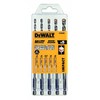 Grąžtas rinkinyje 5 vnt. universalūs karbido grąžtai, 1/4" DEWALT laikiklis [DT60099-QZ]