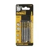 dėlionės peiliukai 82mm laminato plokštėms pjauti, 5 vnt. Extreme DeWALT [DT2080-QZ]