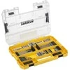 Grąžtas 85 vnt. rinkinys PH, PZ, TX antgaliai, grąžtai medienai, metalui ir betonui, didelis tvirtas dėklas, DEWALT [DT70762-QZ]