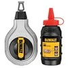 Linijų žymėjimo kreida rinkinys DeWalt DWHT47408; 30 m