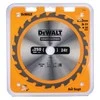 Pjovimo diskas medienai DeWalt; 250x3x30,0 mm; Z24; 10°