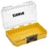 Mažas tvirtas dėklas+ DEWALT [DT70801-QZ] su maža tūrio laikymo dėžute ir 4 antgalių laikikliais