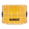 DEWALT vidutinio kietumo dėklas+ [DT70803-QZ] su 2 mažomis didelės talpos laikymo dėžėmis ir 6 antgalių laikikliais