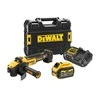 Kampinis šlifuoklis DeWalt DCG409VST1-QW; 18 V; 1x6,0 Ah akum.