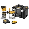 Freza DeWalt DCW604P2-QW; 18 V; 2x5,0 Ah akum.