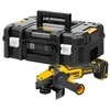 Dewalt kampinis šlifuoklis DCG409VSNT 125 mm 18V Li-Ion XR FELXVOLT T-STAK lagaminas, sūkių reguliavimas, be akumuliatoriaus ir kroviklio