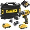 Suktuvas-gręžtuvas DeWalt DCD703L2T-QW; 12 V; 2x3,0 Ah akum.