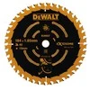 Pjovimo diskas 184x1,65x16mm, z40, 20° medis MDF, DeWalt