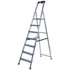 Kopėčios KRAUSE Safety, 7 pakopų, su kibiro ir įrankių laikikliu, darbinis aukštis - 350cm