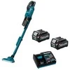 Makita CL003GD201 Akumuliatorinis dulkių siurblys 40V XGT, 125W, cikloninis, 2X2,5Ah