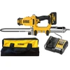Dwubiegowa akumuliatorinė smarownica, 690 bar, 1x5Ah, 18V XR, DeWALT [DCGG581P1G-QW]
