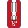 Grąžtas 5 plokščių medienos grąžtų rinkinys: 16, 18, 20, 22, 24/152 mm, 1/4 colio „Alpen“ [0023700015100]