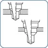 Grąžtas rinkinyje 3 vnt. pakopiniai grąžtai metalui HSS 4-12mm, 4-20mm, 6-30mm, Alpen [0072200003100]
