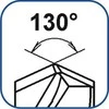 Grąžtas rinkinyje 5 vnt. Ilgo naudojimo TSS-5 Alpen betono gręžtuvai [0000700105100]