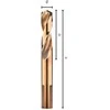 kobalto grąžtas metalui 10,0 mm HSS-Co PZ, trumpas su šlifuota 3 lygių ALPEN rankena [0090601000100]