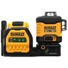 DeWALT kryžminių linijų lazerinis nivelyras DCE089D1G18 12V/18V  (1x2.0 Ah)