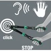 Wera dinamometrinis raktas CLICK-TORQUE C 3,1/2' X 40-200 NM
