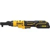 Akumuliatorinė terkšlė DeWalt DCF500L2G-QW; 12 V; 1/4''-3/8''; 75 Nm; 2x3,0 Ah akum.