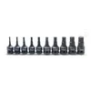 Šešiakampių smūginių galvučių rinkinys KOKEN RS14012M/10-L60 1/2"