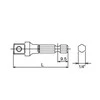 3/8" adapteris KOKEN 50 mm