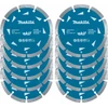 Makita D-41595-10 Segmentinis 125mm eko. klasė betonui 10Vnt.