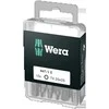 kompleksas 10vnt. antgaliai 1/4" varžtams su TORX-Plus lizdu, dydis TX40/25mm, Wera [05072412001]