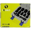Šešiakampių smūginių galvučių rinkinys Irimo 11vnt 8-27mm 1/2"