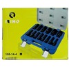 Šešiakampių smūginių galvučių rinkinys Irimo 14vnt 10-32mm 1/2"