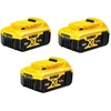 3 baterijų rinkinys 18V Li-Ion 5,0Ah DEWALT [DCB184P3-XJ]