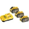 Priedų rinkinys DeWalt DCB118X3; 18/54 V; 3x9,0 Ah + pakrovėjas DCB118