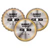 Pjovimo diskas medienai DeWalt DT1964-QZ; 24T; 48T; 60T; 305 mm; 3 vnt.