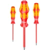 komplektas 3 wkrętaków płaskich i philips w izolacji, 9557 VDE, Kraftform, Wera [05136061001] oferta limitowana