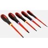 Bahco Izoliuotų atsuktuvų rinkinys ERGO™ 5 vnt - SL3,0/4,0/5,5; PZ1/2 - 1000V VDE